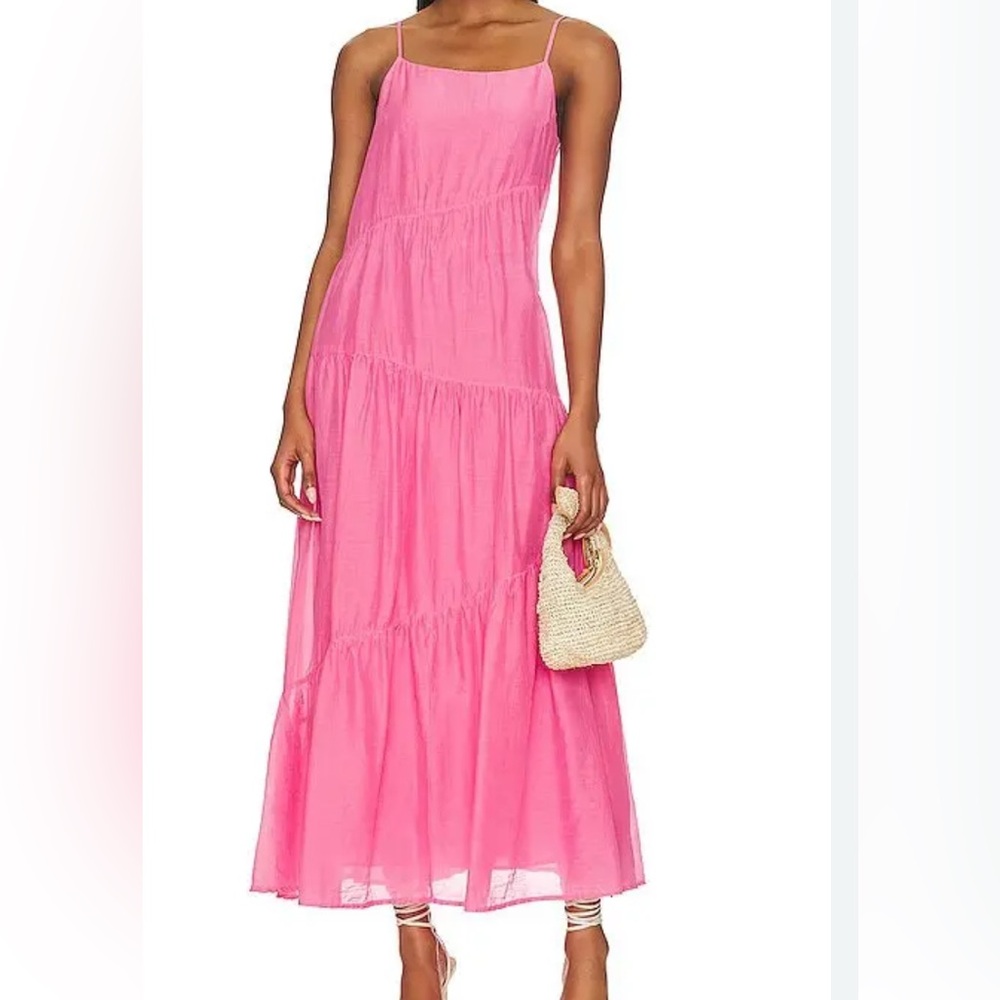 Velvet by Graham & Spencer Pink Maxi Dress